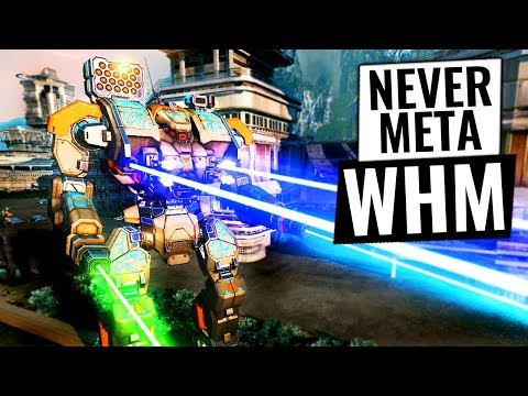 MACHINE GUN WARHAMMER?! - Black Widow Build - Mechwarrior Online 2018 MWO