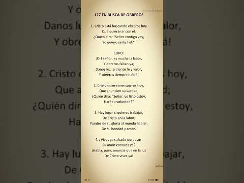 127 EN BUSCA DE OBREROS