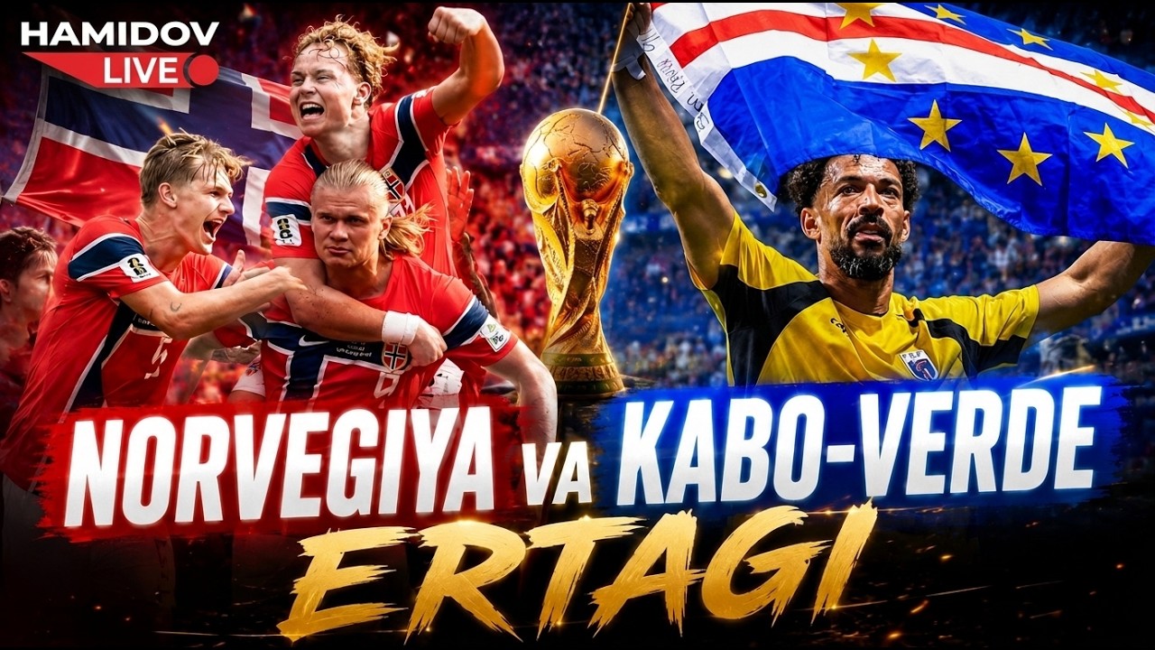 Norvegiya va Kabo-Verde ertagi @xayrullahamidov