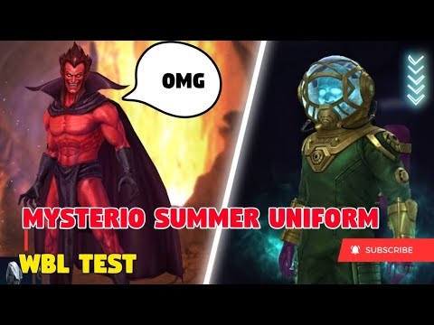 Mysterio Summer Day  Uniform WBL Testing || #mff #mysterio