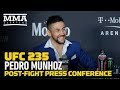 UFC 235: Pedro Munhoz Post-Fight Press Conference - MMA Fighting