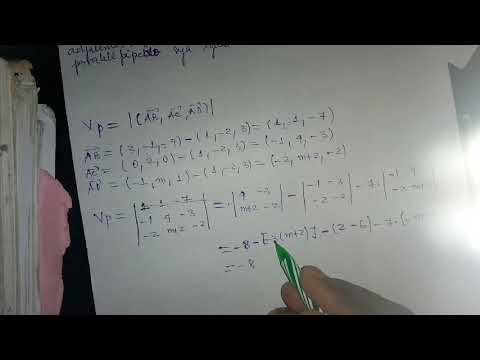 3.Exercício sobre Produto misto volume de paralelepípedo