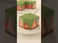 Pink Goes Good With Green Pretty Strawberry Matcha Chocolate Mousse Cake Recipe Trending Shorts