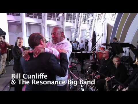 Bill Cosby Greeting Bill Cunliffe & The Resonance Big Band
