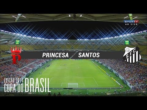 Goals - Princesa do Solimões-AM 1 x 2 Santos-SP - Copa do Brasil 2014 - 08/05/2014