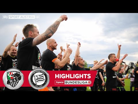 Highlights: tipico Bundesliga, 32. Runde: Wolfsberger AC - SK Sturm Graz 2:1 (0:1)