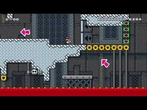 Lava Panic! by Aeyrin - Super Mario Maker 2 - No Commentary 1bv
