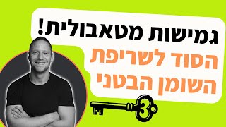 מה זה גמישות מטאבולית והאם היא הסוד לשריפת השומן הבטני?