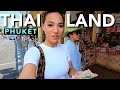 Thailand Markets are so Affordable! - Shopping with me in Phuket Old Town! 🇹🇭