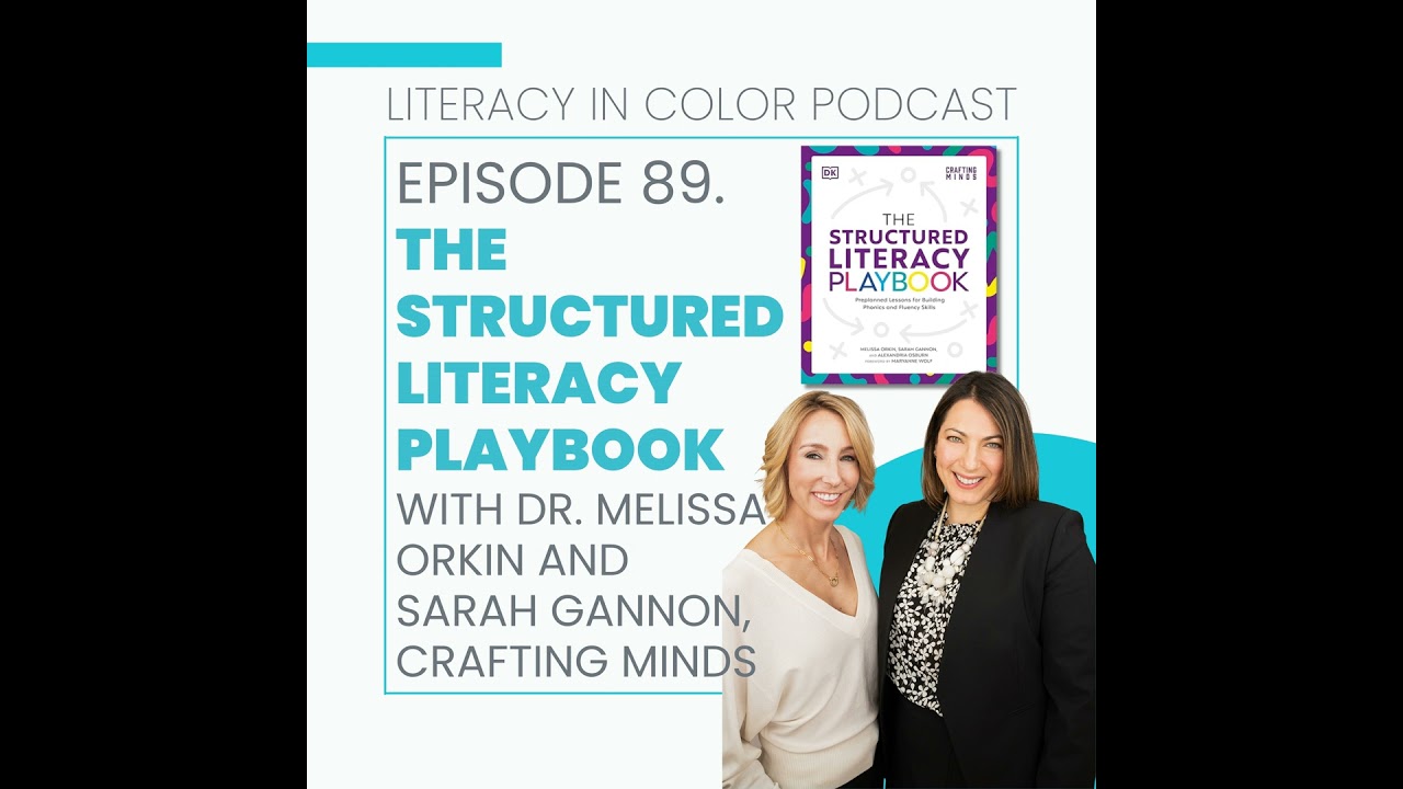 89. The Structured Literacy Playbook with Dr. Melissa Orkin & Sarah Gannon, Crafting Minds