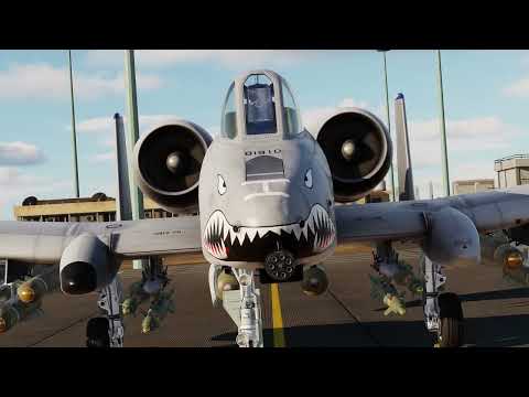 A-10 in action | Thunderstruck - AC/DC | DCS World [First 15s cut]