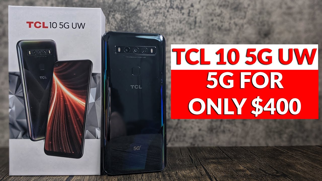 TCL 10 5G UW Unboxing - A 5G Smartphone For $400