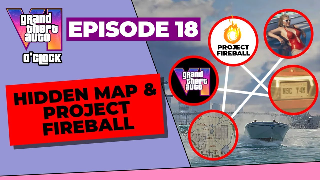 GTA 6 o'clock - A Hidden Map and Project Fireball - YouTube