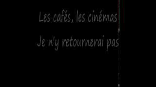 Calogero - Un jour au mauvais endroit (Lyrics)