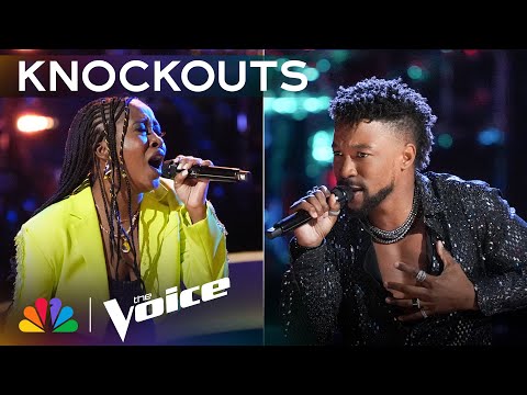 Divighn and Kaiya Hamilton Steal the Show with Phenomenal Knockout Performances | The Voice | NBC