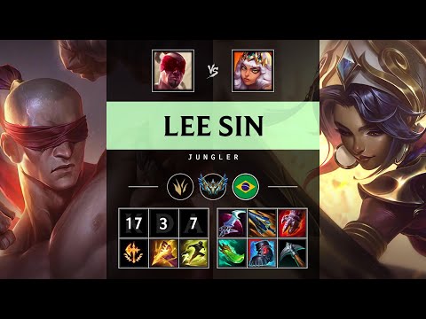 Lee Sin Jungle vs Qiyana - BR Challenger Patch 25.20