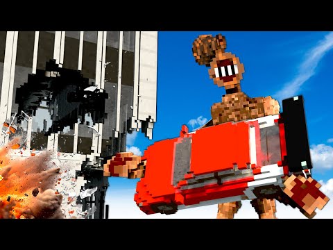 SIREN HEAD DESTROYS CITY! (Teardown)