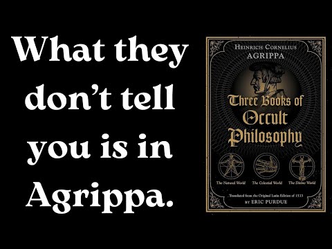 What they don't tell you is in Agrippa's 3 books | Mechanical Magick