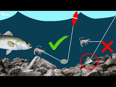 STOP GETTING SNAGS on ROCKS w/ THIS Rig! (Slip Float Fishing Rig)