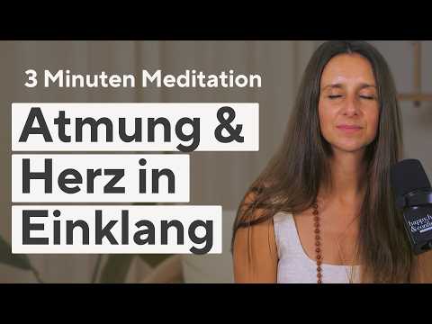 Heart Coherence Meditation | 3-minute breathing exercise for inner peace & heart opening