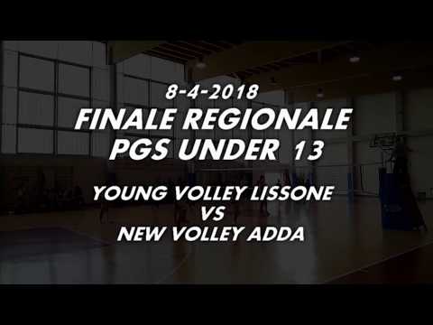 Pallavolo U13 femminile - Finale regionale PGS - Young Volley Lissone  vs  New Volley Adda