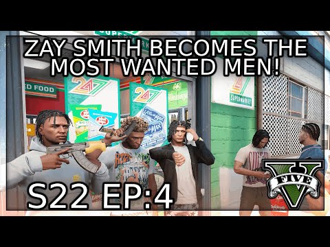 Episode 4: Zay Smith Becomes The Mosted Wanted Man! | GTA RP | Grizzley World Whitelist