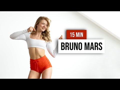 15 MIN HIIT TO THE BEAT with Bruno Mars | Full Body, No Equipment, Home Workout