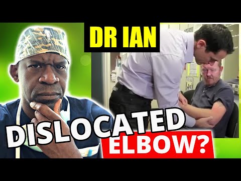 Orthopedic Surgeon Reacts To Dr Ian Chiropractor DISLOCATED ELBOW Adjustment