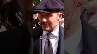 David Beckham Joins the Queue to See The Queen