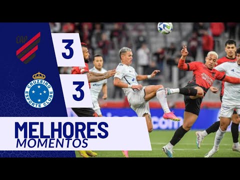 Athletico-PR 3 x 3 Cruzeiro (Melhores momentos) @g4fc