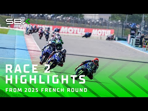 HIGHLIGHTS from an instant classic #WorldSSP Race 2 🔥 | 2025 #FrenchWorldSBK 🇫🇷