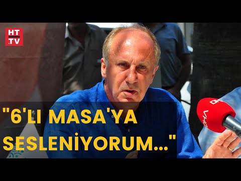 Muharrem İnce: "6'lı Masa'da rant ittifakı var"