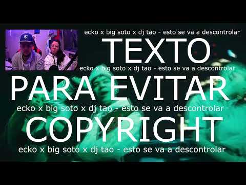 ECKO, Big Soto, DJ Tao - Esto Se Va A Descontrolar (Video Oficial) - REACCION