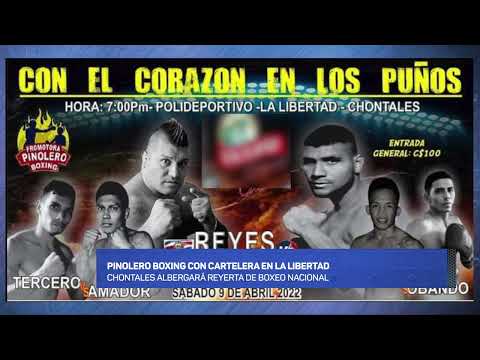 Pinolero Boxing regresa  con el Boxeoa La Libertad, Chontales.