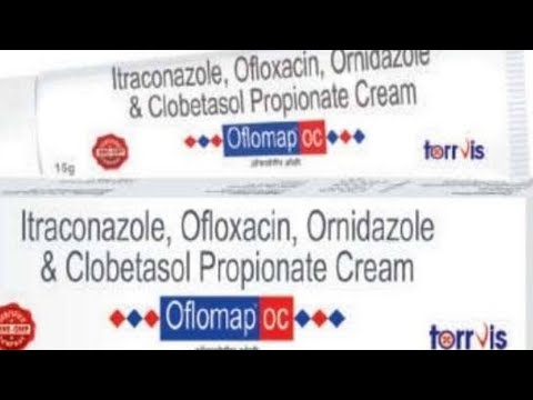 OFLOMAP - OC Itraconazole Ofloxacin Clobetasol 15GM Tube