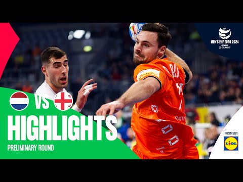 EHF Euro 2024| Países Baixos 34-29 Geórgia (Fase...