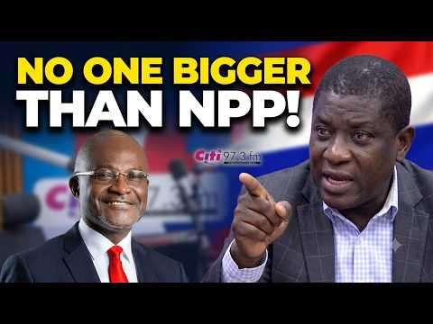 'No one is bigger than NPP' - Kwadwo Poku reacts to Kennedy Agyapong tensions; addresses NDC 'lies'