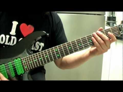 Wholetone halftone diminished scale for the Metalheads