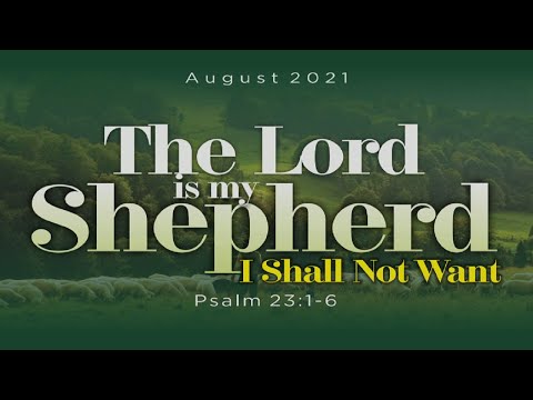 3RD SERVICE: UNDERSTANDING HOW GOD LEADS PT. 1C - AUGUST 01, 2021