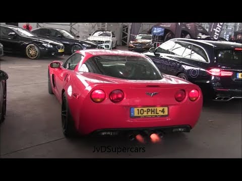 Corvette C6 Z06 w/ LOUD Exhaust! FLAMES, Revs & Accelerations!
