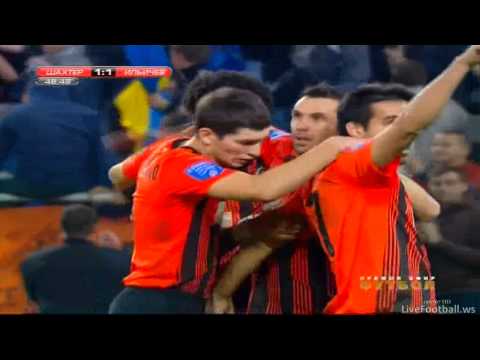 Shakhtar Donetsk vs FC Illichivets Mariupol goal Ilson 19-10-2012