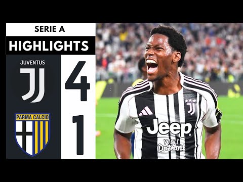 GLI HIGHLIGHTS - Juventus Vs Parma 4-1 – Gol & Highlights | Serie A – Gol di Bremer e David