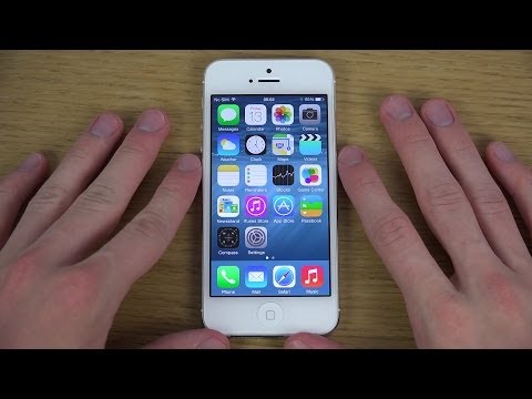 iPhone 5 iOS 8 Beta 1 - Review 4K Video