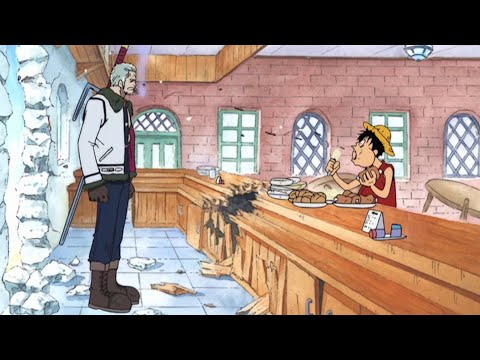 One piece: Luffy funny moment with Smoker in Alabasta [episode 94]