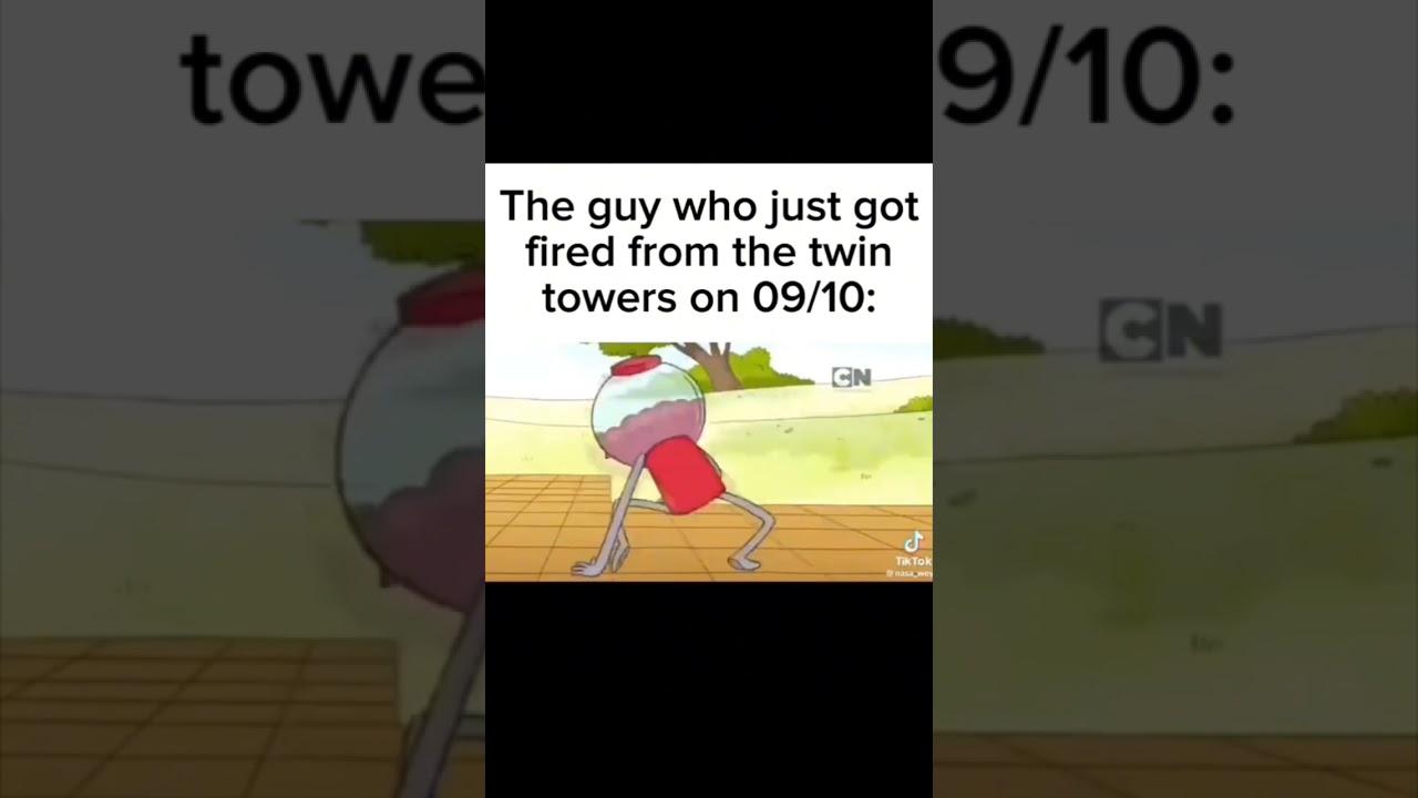 The guy who just got fired from the twin towers be like:  #regularshow #youtubeshorts #meme #shorts