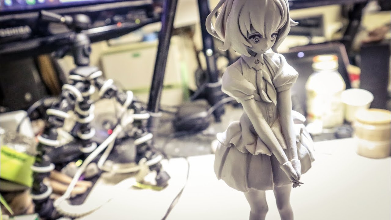 【ゾンビランドサガ】紺野 純子のフィギュア作ってみた / 《Junko konno》sculpting making figure