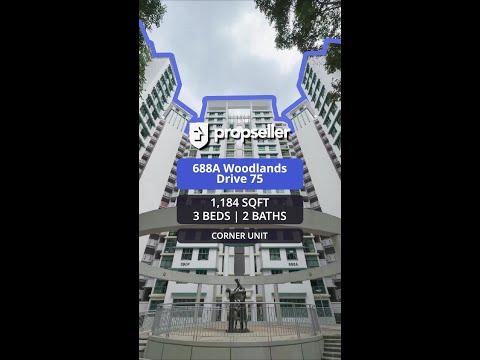 688A Woodlands Drive 75, 688A Woodlands Drive 75, 3 Bedrooms, 1,184 sqft, HDB Flat For Sale, by Wes Teo, 500154303 - PropertyGuru.com.sg