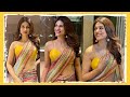 Gorgeous Actress SHRADDHA DAS Hot Stunning Saree Navel Poses Video Hot Shraddha ShraddhaDas