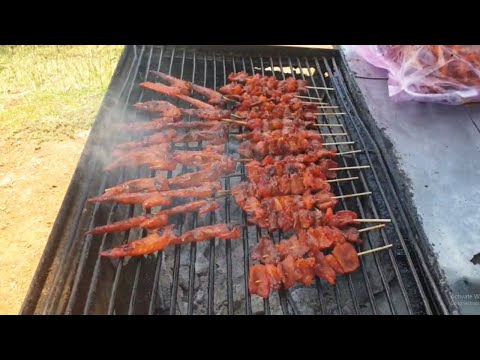 Street Food at my homeland and Fruit | អាហារ​ និងផ្លែឈើតាមផ្លូវនៅខេត្ត​ខ្ញុំ
