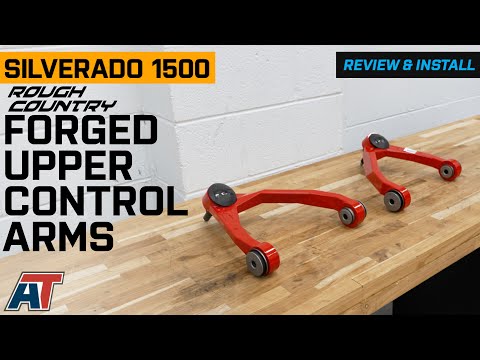 2007-2018 Silverado 1500 Rough Country Forged Upper Control Arms Review & Install